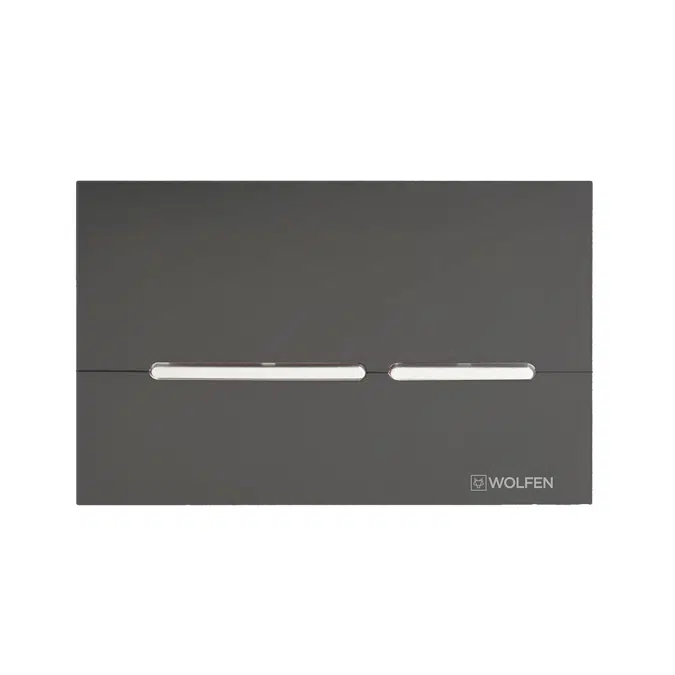 Wolfen Ambulant Back To Wall Inwall Rimless Toilet Suite Double Flap Seat Grey (4 Star)