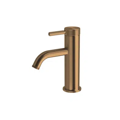 Image for Milli Etch Basin Mixer Tap Brushed Bronze (6 Star) Lead Free
