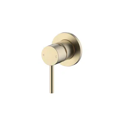 Mizu Drift Shower Mixer Kit Brushed Brass Lead Free 이미지