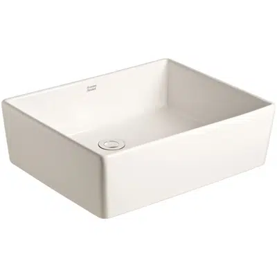 รูปภาพสำหรับ American Standard Heron Square Vessel Basin No Taphole White