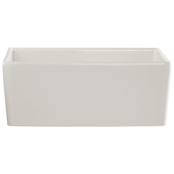 American Standard Heron Square Vessel Basin No Taphole White