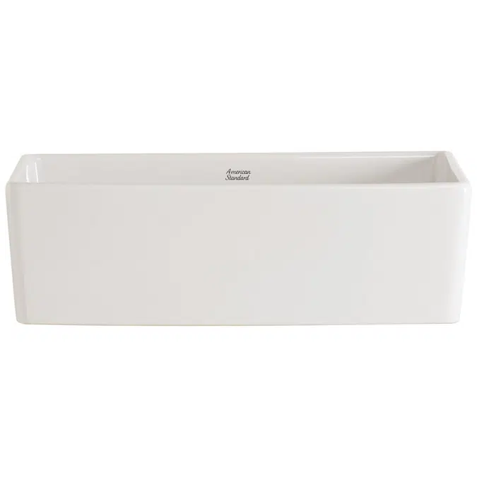American Standard Heron Square Vessel Basin No Taphole White