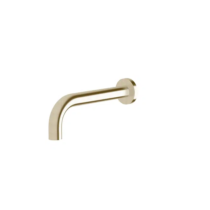 BIM objects - Free download! Sussex Scala 25mm Curved Bath Outlet 200mm ...