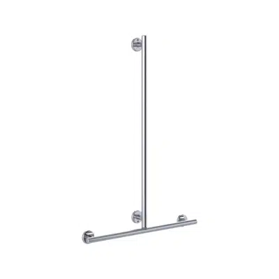 Mizu Drift Handshower Grab Rail 700 x1100mm Polished Stainless Steel 이미지