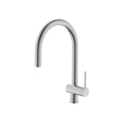 Image for Roca Ona Gooseneck Pull Out Sink Mixer Tap 2 Function Brushed Nickel (5 Star) Lead Free