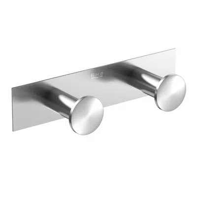 Obrázek pro Roca Ona Double Robe Hook Brushed Nickel