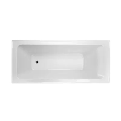 画像 Base Acrylic Bath 1650 x 715 x 380mm White
