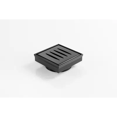 รูปภาพสำหรับ Kado Lux Oval Floor Waste 97mm DN80 Matte Black