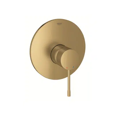 Image for GROHE Essence New Shower / Bath Mixer Tap Brushed Cool Sunrise