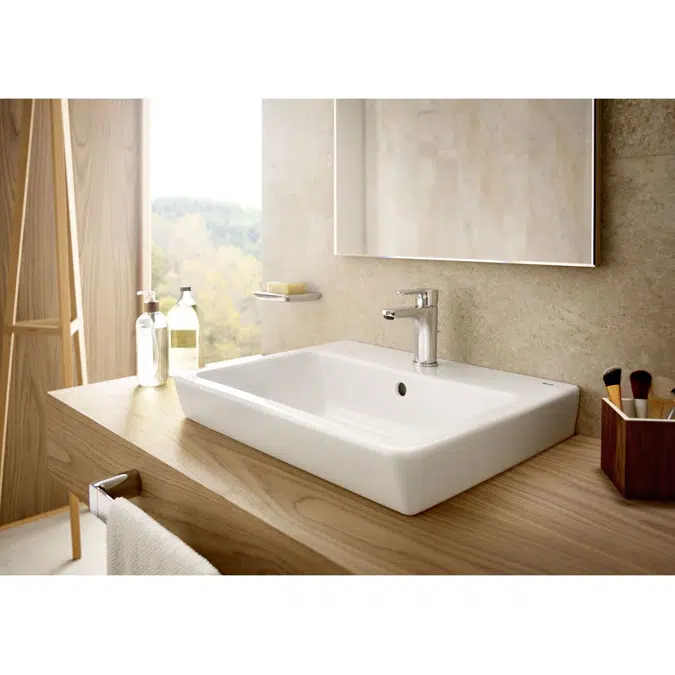 Objetos BIM - ¡Descarga gratis! Roca Easy Semi Inset Basin 550mm x ...