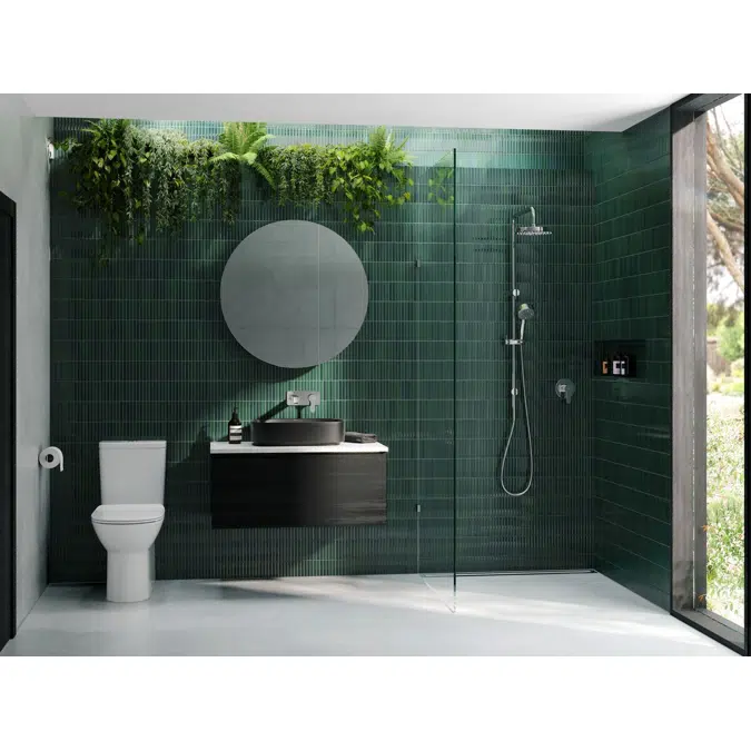 Roca Inspira Light Soft Square Above Counter Basin 500mm x 370mm Matte Black