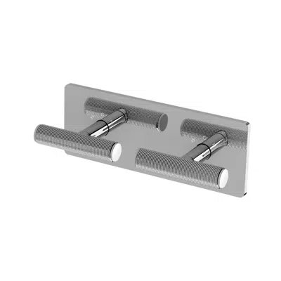 Image for Milli Etch Progressive Dual Mixer Tap System with Square Backplate Chrome Lead Free
