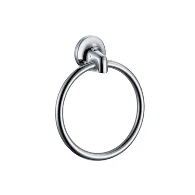 画像 Base Towel Ring Chrome