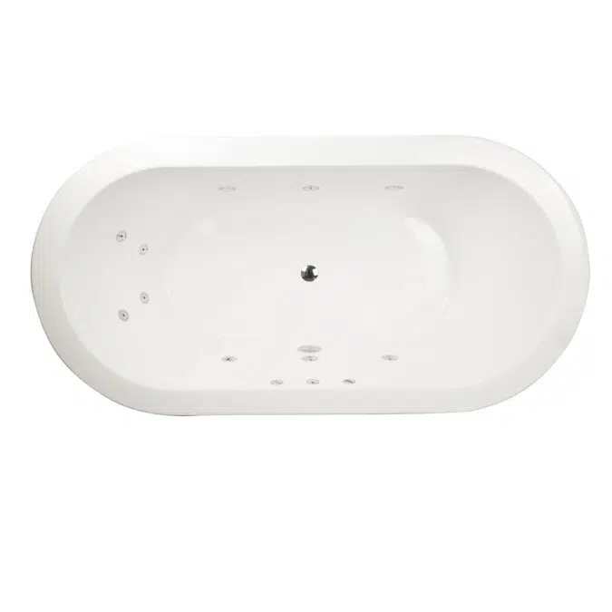 Decina Isle MK2 1790mm Freestanding 10 Jet Spa Bath