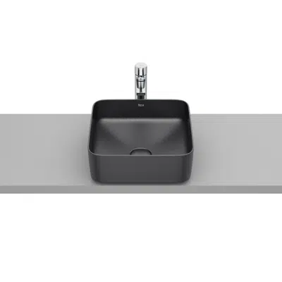 Obrázek pro Roca Inspira Square Above Counter Basin 370mm x 370mm Matte Black