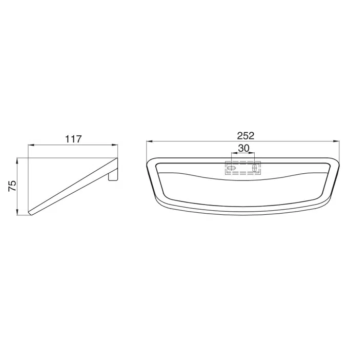 Mizu Silk Guest Towel Ring Brushed Nickel