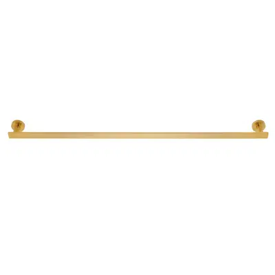 imagem para Milli Marle Edit Single Towel Rail 800mm Brushed Gold
