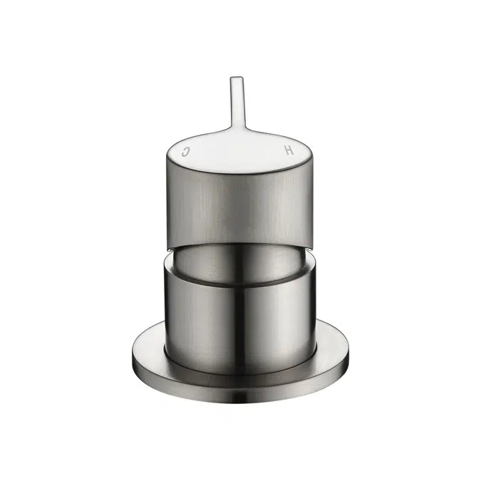 Mizu Stream Shower Mixer Tap Brushed Nickel