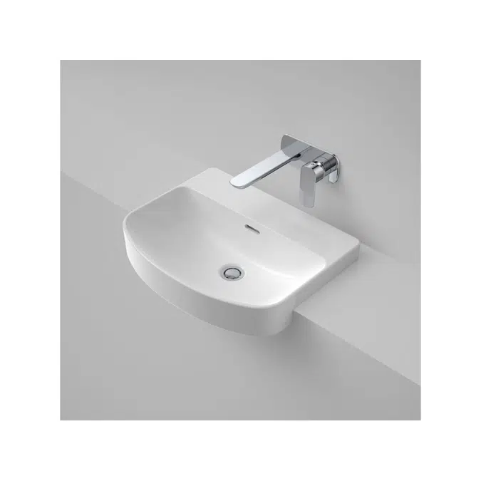 BIM objects - Free download! Caroma Forma Semi Recessed Basin No ...