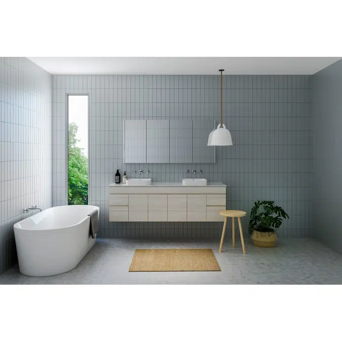 Posh Solus Freestanding Bath 1780 x 800 x 560mm White