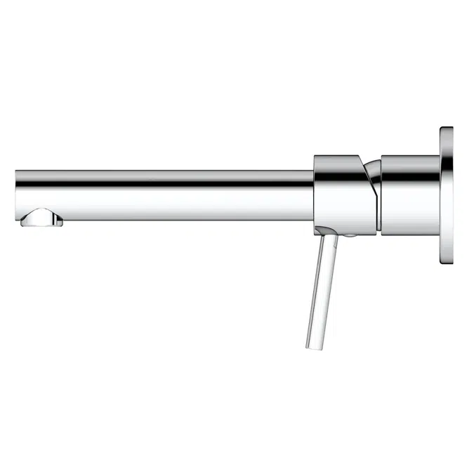 Mizu Drift MK2 Wall Basin Mixer Tap Set Chrome (4 Star)