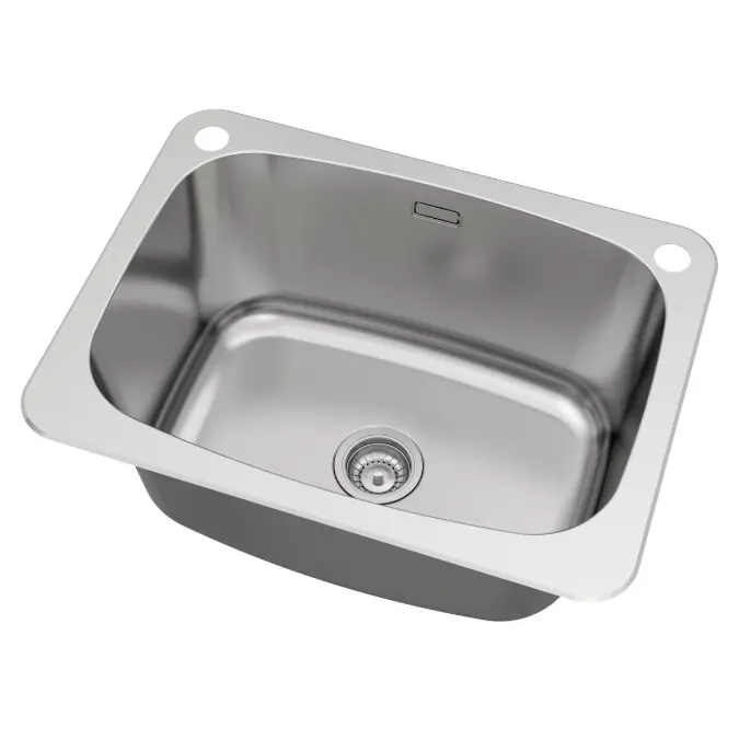 BIM objects - Free download! Posh Solus MK2 Inset/Undermount Laundry ...