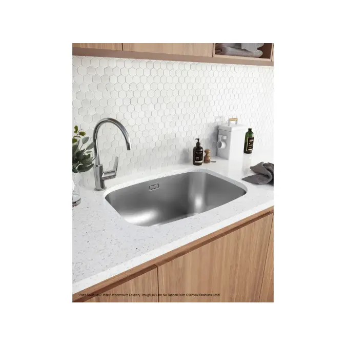 BIM objects - Free download! Posh Solus MK2 Inset/Undermount Laundry ...