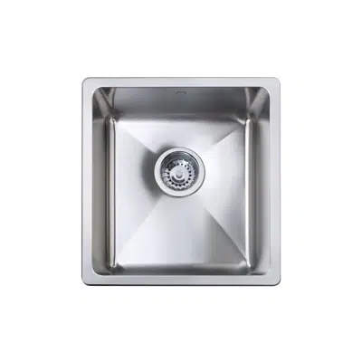 Image for Memo Hugo Single Bowl Sink No Taphole Stainless Steel