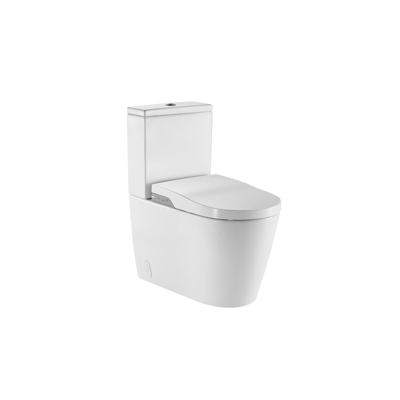 Image for Roca In-Wash Inspira Rimless Close Coupled Back To Wall Toilet Suite with Soft Close Seat White (4 Star)