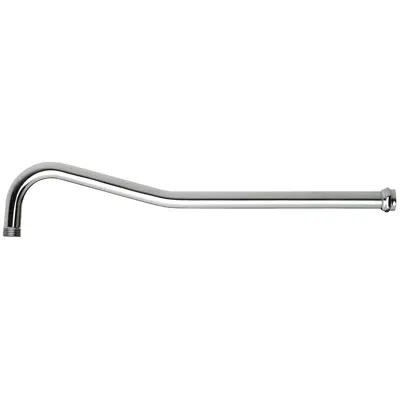 Obrázek pro Posh Solus Curved Horizontal Shower Arm 450mm Chrome