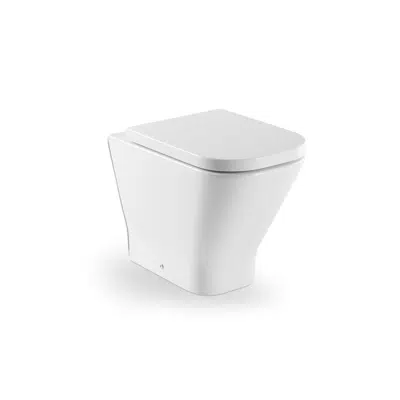 imagen para Roca The Gap Rimless Back to Wall Pan Soft Close Quick Release (4 Star)