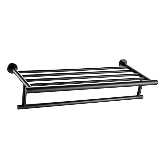 BIM objects - Free download! Mizu Drift Towel Rack 530mm Matte Black ...