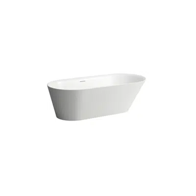 изображение для LAUFEN Kartell Freestanding Bath with Overflow 1715 x 815 Sentec White