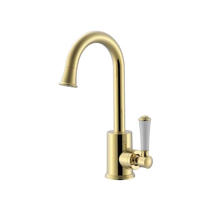 Objetos Bim ¡descarga Gratis Posh Canterbury Gooseneck Basin Mixer