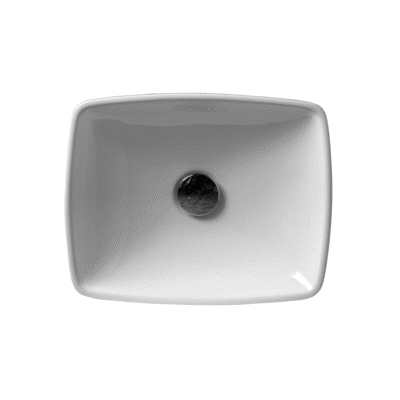 kuva kohteelle AXA H10 Rectangle Counter Basin 400 x 320mm White