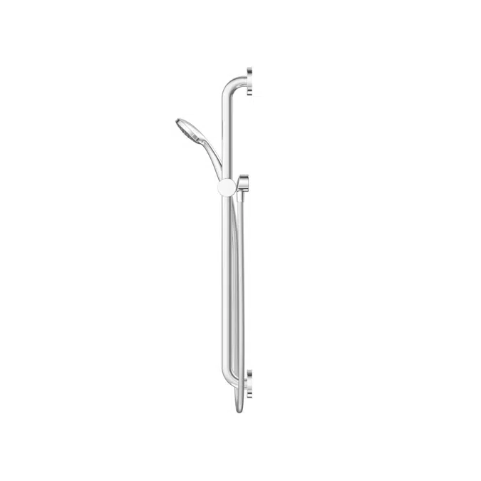 BIM objects - Free download! Posh Solus MK3 Grab Single Rail Shower 1 ...