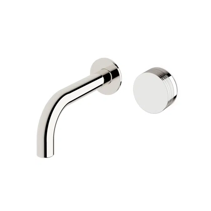 BIM objects - Free download! Milli Pure Progressive Wall Bath Mixer Tap ...