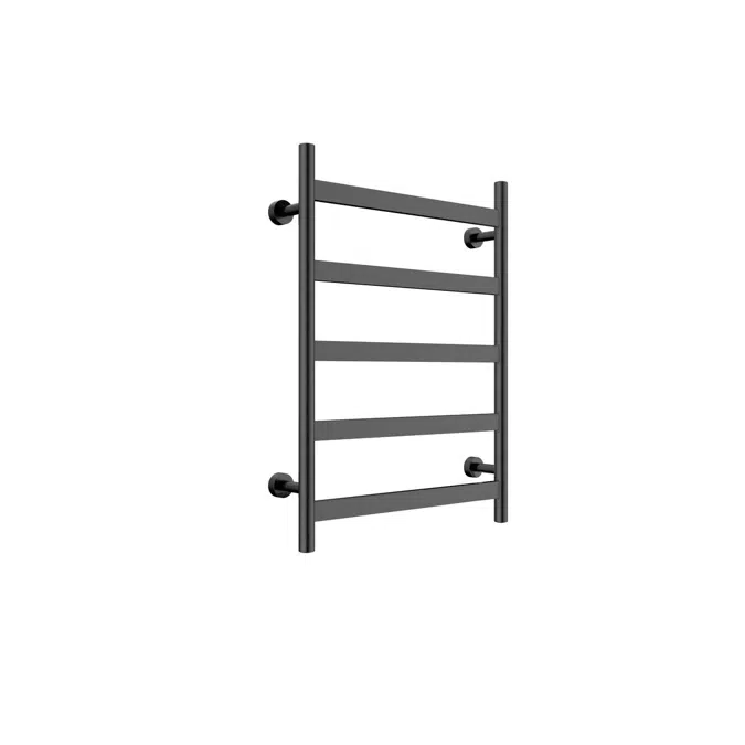 BIM objects - Free download! Mizu Stream Heated Towel Rail 600 x 800mm ...
