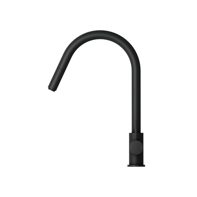 BIM object ดาวน์โหลดฟรี! Mizu Drift MK2 Gooseneck Pull Out Sink Mixer