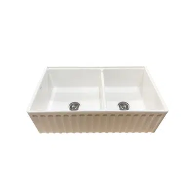 изображение для Memo Harper 1 3/4 Butler Sink Fireclay White