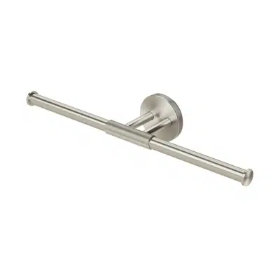 Milli Marq Edit Double Toilet Roll Holder Brushed Nickel 이미지