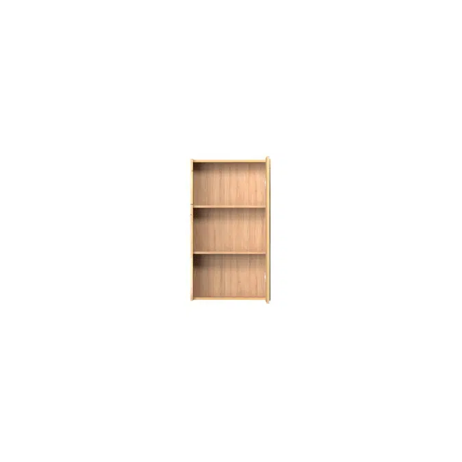 Kado Arc Shaving Cabinet 600W X 800H X 130D Single Door - Solid Timber Sides