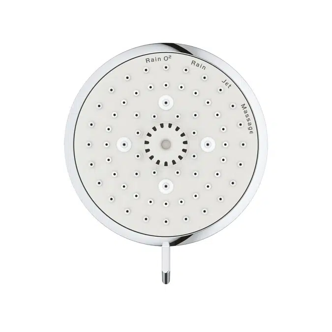 GROHE Tempesta Cosmopolitan 100 Wall Shower with Arm 4 Spray White (Not Star Rated)