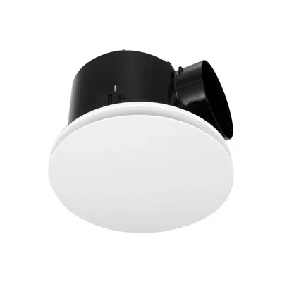 Image for Kado Lux HiFlow 250 Exhaust Fan Round Matte White