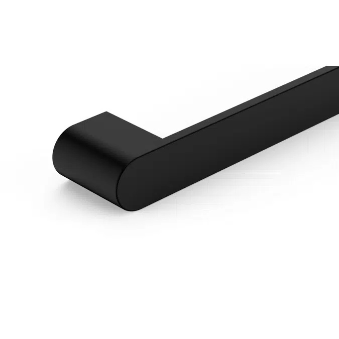 Mizu Soothe Heated Towel Rail 630 (Each) (Less Transformer) Matte Black