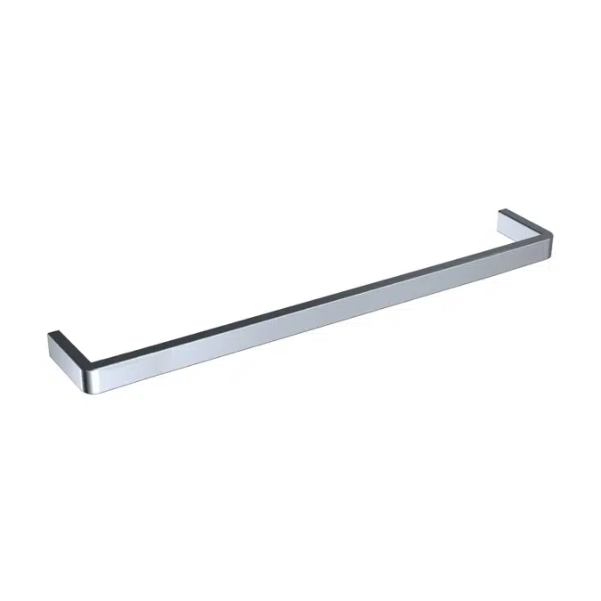 BIM objects - Free download! Mizu Stream Heated Towel Rail 850 (Each ...