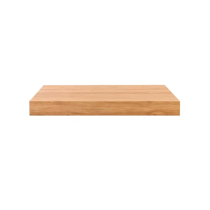 Kado Arc Basin Shelf 900mm x 500mm American Solid Oak
