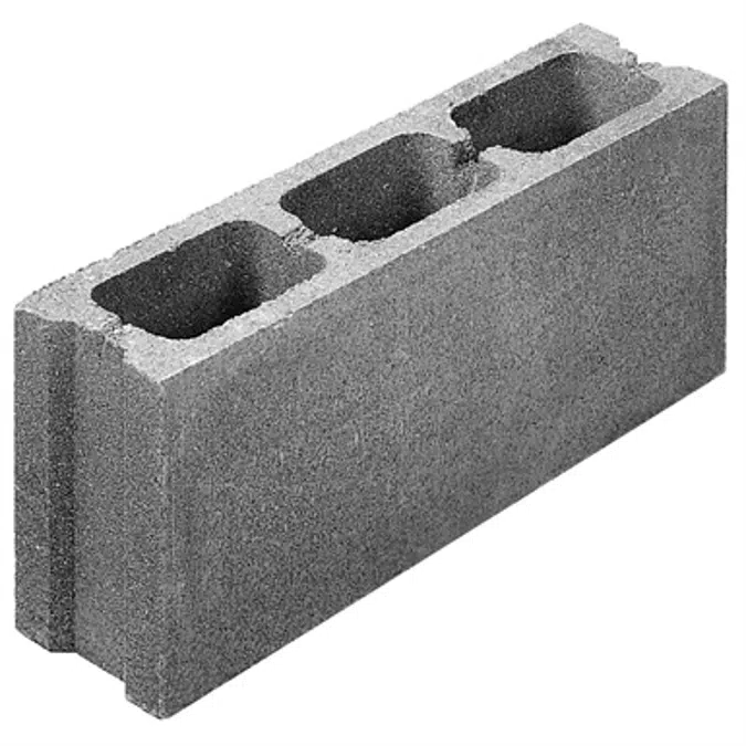 Concrete blocks in cement