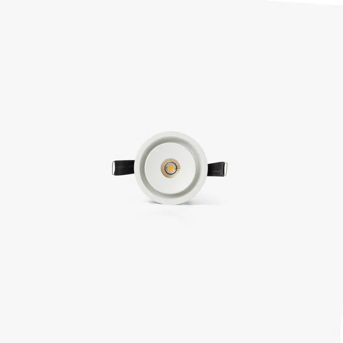 TEIDE White adjustable recessed downlight 10W 40° 3000K CRI90 TRIAC
