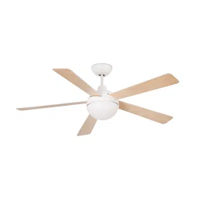Image for IZARO L LED White fan with DC motor